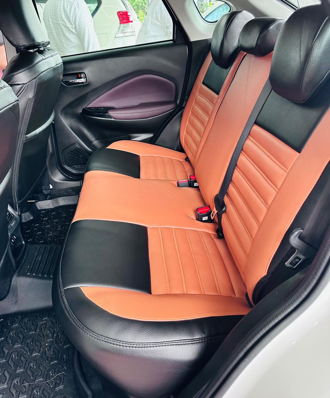 Skin fit seat upholstery for Toyota Taisor TheCarNext