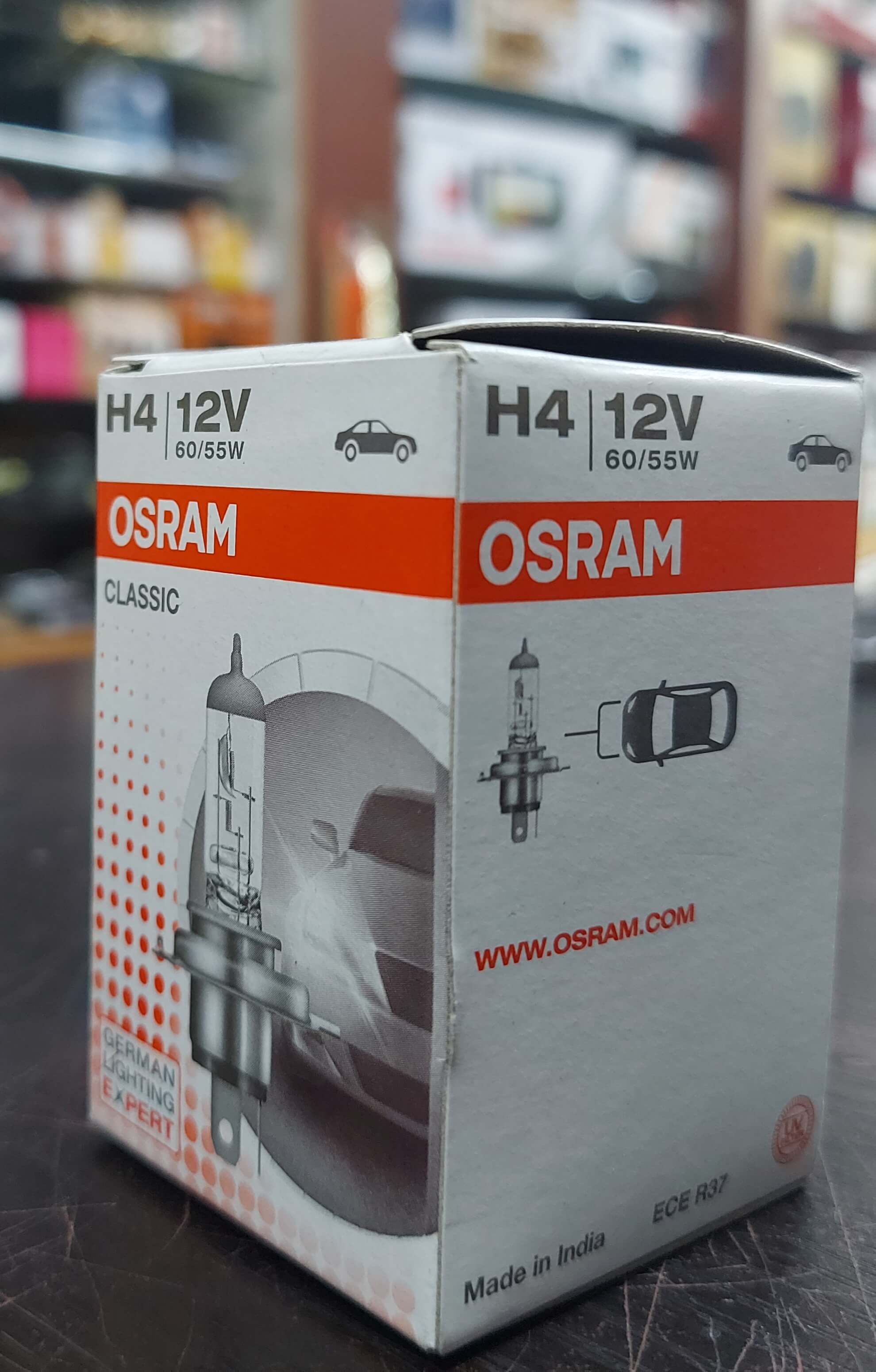OSRAM H4 12V 60/55W CLASSIC Headlight Bulb TheCarNext